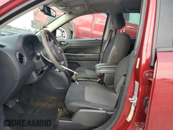 2017 Jeep Compass Sport z VIN 1C4NJCBA2HD123264, wystawiony jako Copart lot #45902185 z przebiegiem 103 081 mil mil oraz Szkoda całkowita • Salvage title. Historia ofert i sprzedaży dostępna na DreamBid. Obrazek 7.