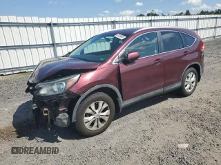 2012 Honda CR-V EX-L with VIN 5J6RM4H77CL045020, listed as a Copart auction lot 62029045 with 144,448 mi miles and Clean title. Bid and sale history available at DreamBid. Image 1.