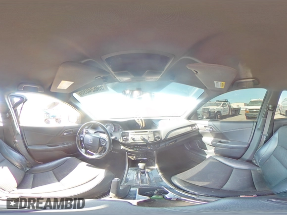 2016 Honda Accord Sport with VIN 1HGCR2F53GA079414, listed as a Copart auction lot 59624095 with 106,583 mi miles and Salvage title. Bid and sale history available at DreamBid. Image 14.