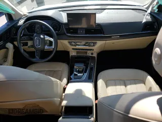 2021 Audi Q5 Premium with VIN WA1AAAFY9M2021339, listed as a Copart auction lot 73805684 with Not provided miles and Salvage title. Bid and sale history available at DreamBid. Image 8.