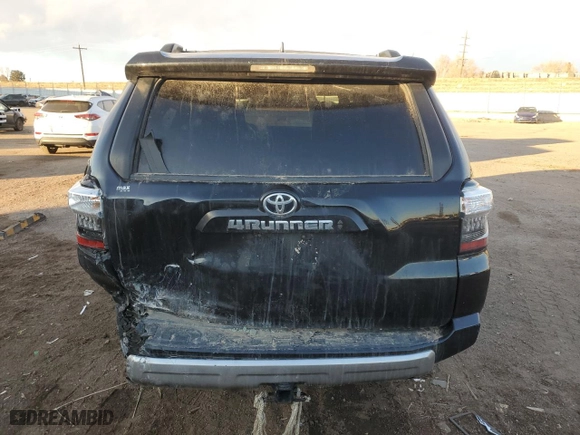 2023 Toyota 4Runner TRD Off Road with VIN JTEPU5JR8P6101979, listed as a Copart auction lot 87275164 with 35,136 mi miles and Salvage Title. Bid and sale history available at carsss.com. Image 6.