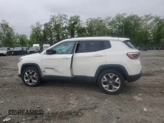 2020 Jeep Compass Limited z VIN 3C4NJDCB1LT122011, wystawiony jako Copart lot #55398525 z przebiegiem 73 460 mil mil oraz Szkoda całkowita • Salvage title. Historia ofert i sprzedaży dostępna na DreamBid. Obrazek 2.