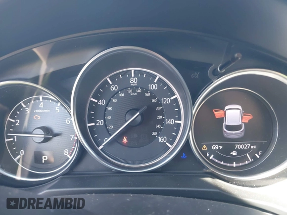 2018 Mazda CX-5 Grand Touring with VIN JM3KFBDM8J0314925, listed as a IAAI auction lot 41825917 with 70,027 mi miles. Bid and sale history available at carsss.com. Image 7.