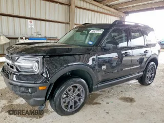 2024 Ford Bronco Sport Big Bend with VIN 3FMCR9B6XRRE28031, listed as a Copart auction lot 64229915 with 11,379 mi miles and Salvage title. Bid and sale history available at DreamBid. Image 1.