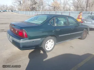 2002 Chevrolet Impala with VIN 2G1WF55E129163672, listed as a IAAI auction lot 41305637 with 231,272 mi miles. Bid and sale history available at carsss.com. Image 4.