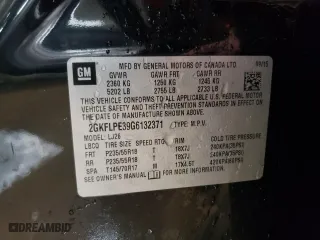 2016 GMC Terrain SLT with VIN 2GKFLPE39G6132371, listed as a Copart auction lot 48883985 with 112,067 mi miles and Salvage Title. Bid and sale history available at carsss.com. Image 12.