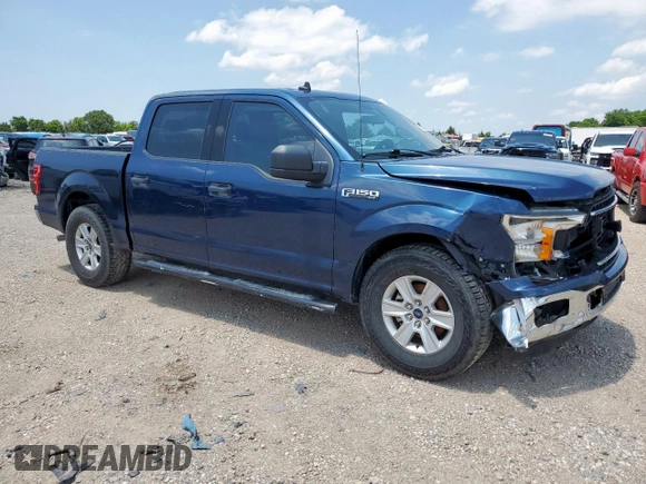 2019 Ford F-150 XL with VIN 1FTEW1CB4KKE21508, listed as a Copart auction lot 59112255 with 131,370 mi miles and Salvage title. Bid and sale history available at DreamBid. Image 4.