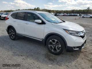 2019 Honda CR-V Touring with VIN 2HKRW1H90KH505007, listed as a Copart auction lot 50514255 with 15,268 mi miles and Salvage Title. Bid and sale history available at carsss.com. Image 4.