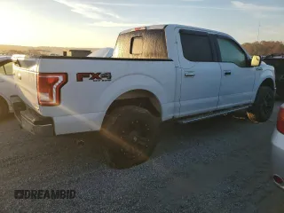 2015 Ford F-150 XLT with VIN 1FTEW1EFXFFB04685, listed as a Copart auction lot 77041514 with 161,088 mi miles and Salvage Title. Bid and sale history available at carsss.com. Image 3.
