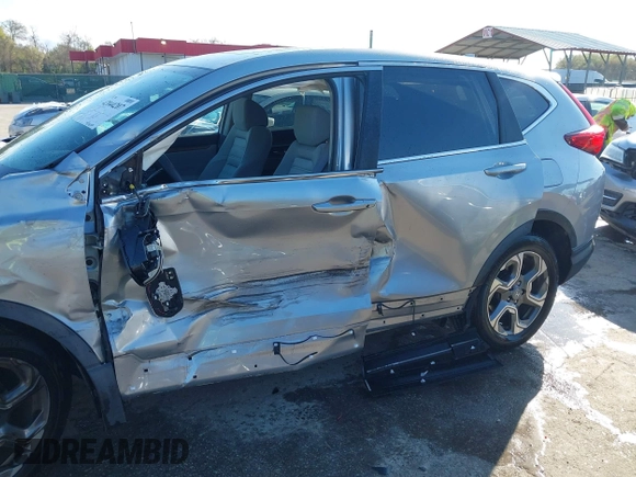 2019 Honda CR-V EX with VIN 5J6RW1H50KA012894, listed as a IAAI auction lot 42044207 with 41,129 mi miles. Bid and sale history available at carsss.com. Image 17.