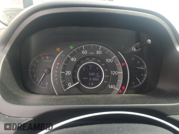 2014 Honda CR-V LX with VIN 2HKRM3H34EH510910, listed as a Copart auction lot 53793595 with 158,613 mi miles and Salvage Title. Bid and sale history available at carsss.com. Image 9.