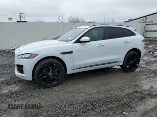 2019 Jaguar F-Pace 30t R-Sport with VIN SADCL2GX1KA397013, listed as a Copart auction lot 78785203 with 66,160 mi miles and . Bid and sale history available at DreamBid. Image 1.