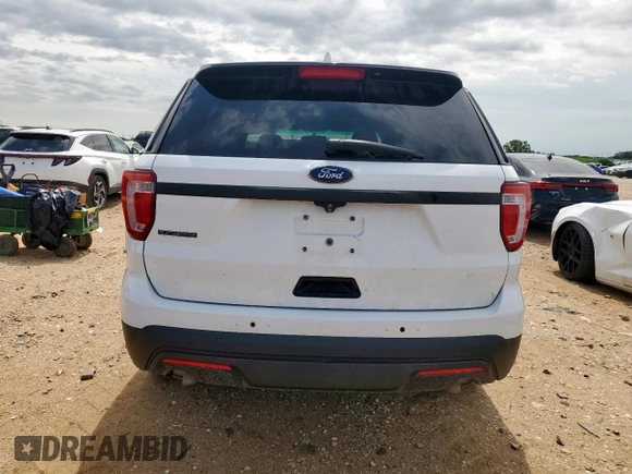 2017 Ford Police Interceptor Utility с VIN 1FM5K8AR0HGC86197, выставлен на аукционе Copart как лот 59854125 с пробегом 165 041 миль миль и Чистый • Clean title. История ставок и продаж доступна на DreamBid. Изображение 6.