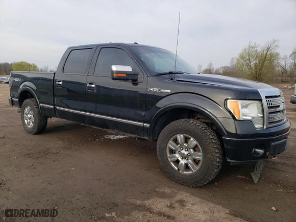 2011 Ford F-150 XL with VIN 1FTFW1EF7BFA80764, listed as a Copart auction lot 53045275 with 115,449 mi miles and Salvage Title. Bid and sale history available at carsss.com. Image 4.