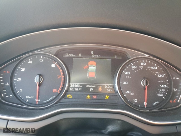 2023 Audi A5 Sportback S line Premium with VIN WAUDACF52PA046661, listed as a Copart auction lot 43047835 with NaN miles and Salvage Title. Bid and sale history available at carsss.com. Image 9.