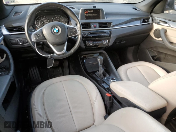 2016 BMW X1 xDrive28i with VIN WBXHT3Z34G4A49509, listed as a Copart auction lot 52992105 with 83,619 mi miles and Salvage Title. Bid and sale history available at carsss.com. Image 8.