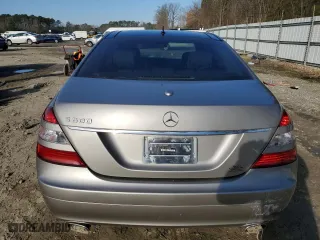 2007 Mercedes-Benz S-Class 5.5L V12 with VIN WDDNG76X67A082857, listed as a Copart auction lot 46410375 with 97,450 mi miles and Salvage Title. Bid and sale history available at carsss.com. Image 6.