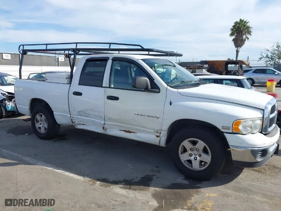 2005 Dodge Ram 1500 SLT with VIN 1D7HA18D25J543516, listed as a IAAI auction lot 41762478 with 260,378 mi miles. Bid and sale history available at carsss.com. Image 6.