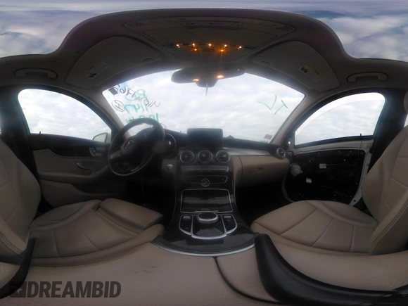 2017 Mercedes-Benz C 300 with VIN 55SWF4KB1HU230253, listed as a IAAI auction lot 41621762 with 138,299 mi miles and . Bid and sale history available at carsss.com. Image 19.