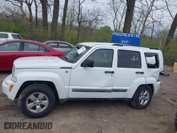 2012 Jeep Liberty Sport with VIN 1C4PJMAKXCW100451, listed as a IAAI auction lot 41987230 with 83,904 mi miles and . Bid and sale history available at DreamBid. Image 15.