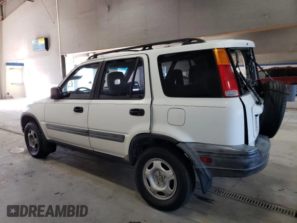 2001 Honda CR-V LX with VIN JHLRD284X1S014401, listed as a Copart auction lot 76837334 with 195,358 mi miles and Salvage Title. Bid and sale history available at carsss.com. Image 2.
