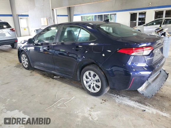 2024 Toyota Corolla LE with VIN 5YFB4MDE8RP097669, listed as a Copart auction lot 61068005 with 17,637 mi miles and Clean title. Bid and sale history available at DreamBid. Image 2.