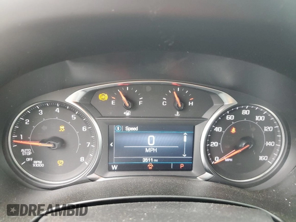 2024 GMC Terrain SLE with VIN 3GKALMEG2RL390399, listed as a Copart auction lot 55388465 with 3,511 mi miles and Salvage title. Bid and sale history available at DreamBid. Image 9.