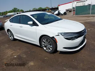2015 Chrysler 200 S with VIN 1C3CCCBB5FN717482, listed as a IAAI auction lot 42419291 with 196,577 mi miles and . Bid and sale history available at DreamBid. Image 1.