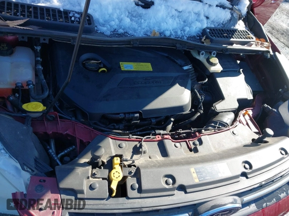 2014 Ford Escape SE with VIN 1FMCU0GX6EUA57609, listed as a IAAI auction lot 41533589 with 96,709 mi miles. Bid and sale history available at carsss.com. Image 10.