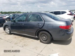 2005 Honda Accord LX with VIN 3HGCM56475G704595, listed as a Copart auction lot 57961995 with 227,667 mi miles and Salvage title. Bid and sale history available at DreamBid. Image 2.