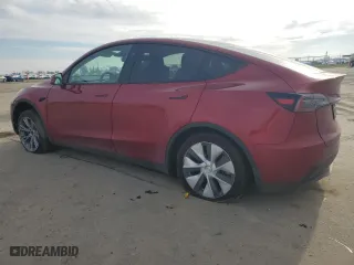 2024 Tesla Model Y Long Range with VIN 7SAYGAEE8RF081789, listed as a Copart auction lot 87361764 with 11,690 mi miles and Salvage Title. Bid and sale history available at carsss.com. Image 2.