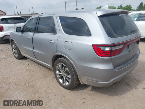 2019 Dodge Durango GT Plus with VIN 1C4RDHDG8KC824380, listed as a IAAI auction lot 42285725 with 126,659 mi miles and . Bid and sale history available at DreamBid. Image 3.