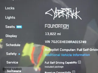 2024 Tesla Cybertruck with VIN 7G2CEHED8RA015749, listed as a IAAI auction lot 41731902 with 13,822 mi miles. Bid and sale history available at carsss.com. Image 7.