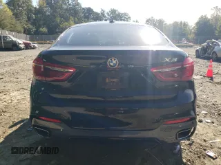 2018 BMW X6 xDrive35i with VIN 5UXKU2C58J0X49788, listed as a Copart auction lot 71446693 with 35,649 mi miles. Bid and sale history available at carsss.com. Image 6.