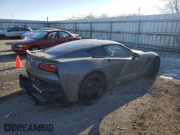 2016 Chevrolet Corvette 1LT with VIN 1G1YA2D70G5118266, listed as a Copart auction lot 42794455 with 22,052 mi miles and Salvage Title. Bid and sale history available at carsss.com. Image 3.