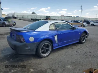 1999 Ford Mustang GT z VIN 1FAFP42X1XF152146, wystawiony jako Copart lot #57871835 z przebiegiem Nie podano mil oraz Szkoda całkowita • Salvage title. Historia ofert i sprzedaży dostępna na DreamBid. Obrazek 3.