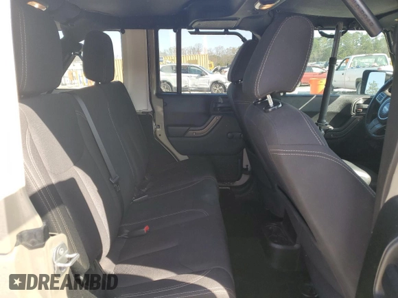 2018 Jeep Wrangler JK Unlimited Sport S with VIN 1C4BJWDG2JL871384, listed as a Copart auction lot 49990495 with 66,770 mi miles and Salvage Title. Bid and sale history available at carsss.com. Image 10.