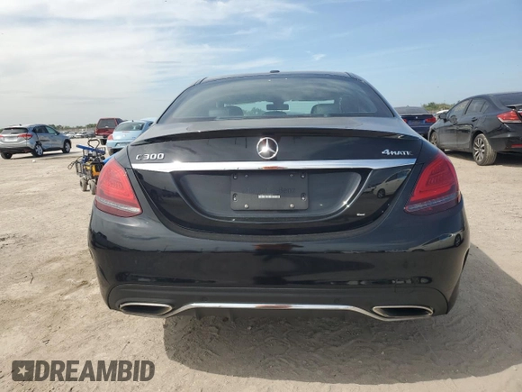 2020 Mercedes-Benz C 300 with VIN 55SWF8EB3LU325604, listed as a Copart auction lot 46177275 with Not provided miles and Non repairable. Bid and sale history available at DreamBid. Image 6.