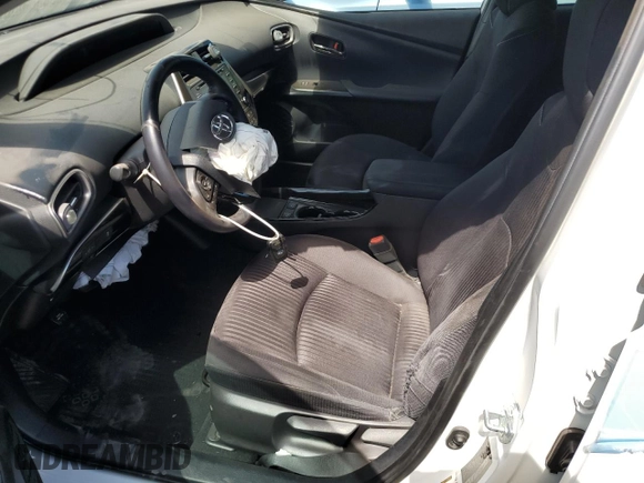 2021 Toyota Prius LE with VIN JTDKAMFP1M3186315, listed as a Copart auction lot 61125795 with 283,715 mi miles and Salvage title. Bid and sale history available at DreamBid. Image 7.