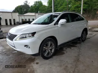 2015 Lexus RX 350 with VIN 2T2ZK1BA9FC161275, listed as a Copart auction lot 54072215 with 109,314 mi miles and Salvage Title. Bid and sale history available at carsss.com. Image 1.