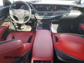 2019 Lexus LS with VIN JTHC51FF0K5007387, listed as a Copart auction lot 49511455 with 65,620 mi miles and Salvage Title. Bid and sale history available at carsss.com. Image 8.