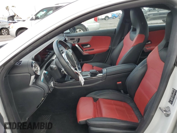 2021 Mercedes-Benz CLA with VIN W1K5J4GB9MN152844, listed as a Copart auction lot 43820873 with 32,514 mi miles. Bid and sale history available at carsss.com. Image 7.