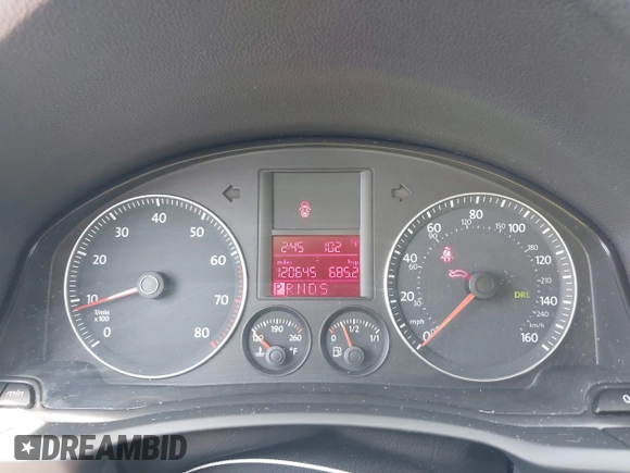 2009 Volkswagen Jetta SE with VIN 3VWRM71K59M137348, listed as a IAAI auction lot 42285086 with 120,645 mi miles and . Bid and sale history available at DreamBid. Image 7.