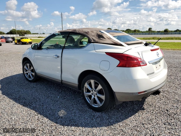 2014 Nissan Murano CrossCabriolet with VIN JN8AZ1FY0EW301549, listed as a Copart auction lot 73863704 with 0 mi miles and Salvage Title. Bid and sale history available at carsss.com. Image 2.