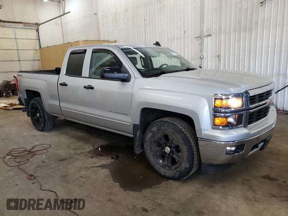 2015 Chevrolet Silverado 1500 LT with VIN 1GCVKREC3FZ379927, listed as a Copart auction lot 48477395 with 138,416 mi miles and Salvage Title. Bid and sale history available at carsss.com. Image 4.