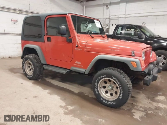 2006 Jeep Wrangler Sport with VIN 1J4FA49S06P729497, listed as a IAAI auction lot 41906227 with 134,573 mi miles. Bid and sale history available at carsss.com. Image 1.
