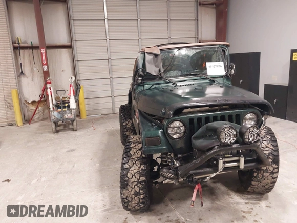 2000 Jeep Wrangler Sahara with VIN 1J4FA59S4YP788741, listed as a IAAI auction lot 41427876 with 209,434 mi miles. Bid and sale history available at carsss.com. Image 6.