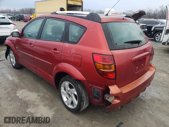 2005 Pontiac Vibe with VIN 5Y2SL63855Z463159, listed as a Copart auction lot 71489253 with 158,836 mi miles and Non Repairable. Bid and sale history available at carsss.com. Image 2.