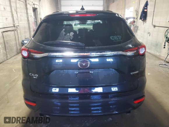 2020 Mazda CX-9 Touring with VIN JM3TCBCY9L0404816, listed as a Copart auction lot 45633915 with 77,077 mi miles and Salvage Title. Bid and sale history available at carsss.com. Image 6.