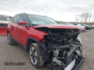2021 Jeep Compass Limited with VIN 3C4NJDCB9MT549759, listed as a IAAI auction lot 41971925 with 49,933 mi miles and . Bid and sale history available at carsss.com. Image 1.